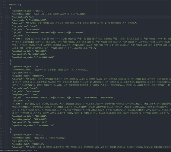 특허 분야 자동분류-데이터 포맷_1