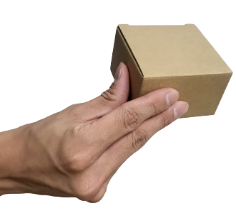 cardboard box 28: Sphere 3 Finger