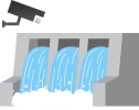 홍수분석 댐-하천 CCTV 영상분석 학습데이터셋 아이콘 이미지